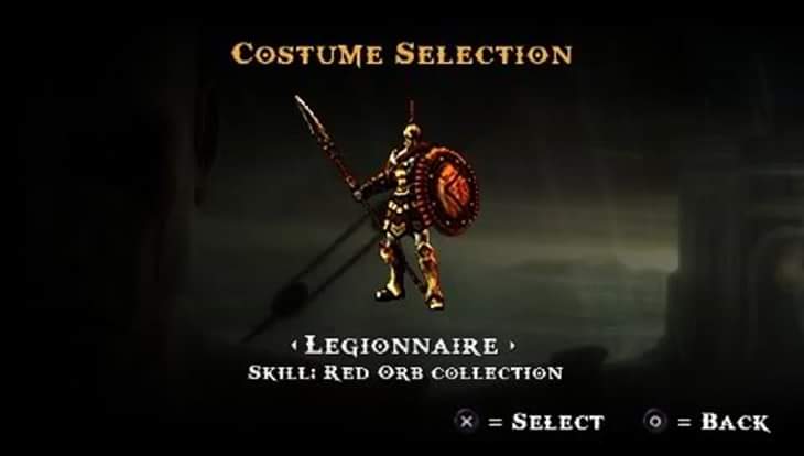 God of War Ghost of Sparta Savedata all unlockable costumes skins 