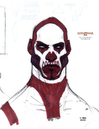 Concept Art of Kratos.