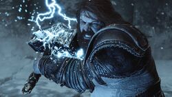 In God Of War 5, don't you feel bad for Thor? Unfortunately Kratos is well  known for killing gods, how could Thor's Viking berserker rage possibly  stand up to Krato''s Spartan rage? 