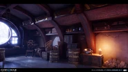 Kratos' room.