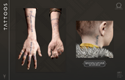 Tatuagens de Atreus