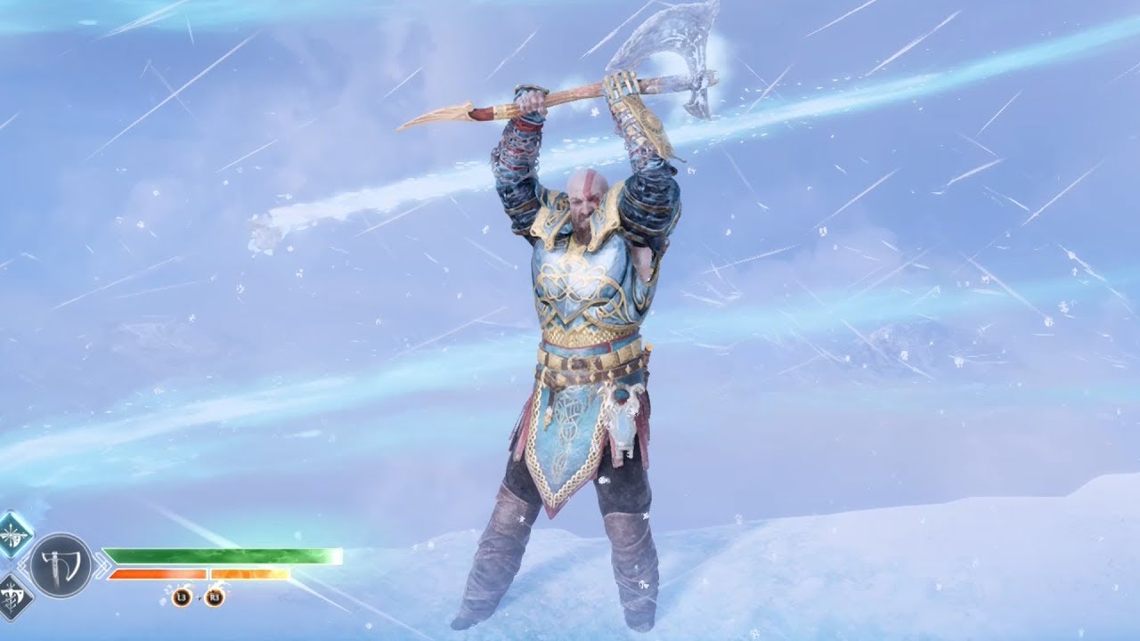 God of War Ragnarök Animations (Walk, Run, Attacks, Runic attacks