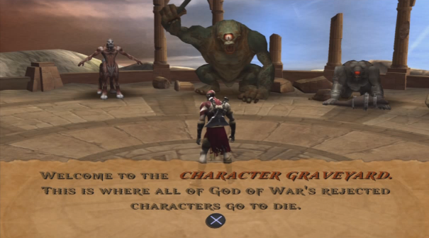 Character Bio – Kratos – The Grumbler