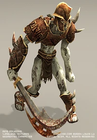 Diseño 3D del Legionario Maldito.