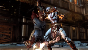 Kratos mata a Hermes