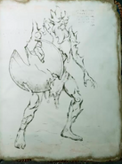El Draugr Escudo en el códice de Atreus.