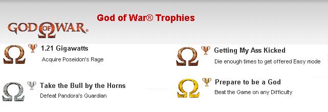 God of War: Chains of Olympus - Old Softie Trophy Guide 