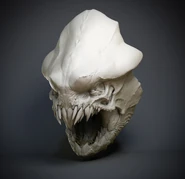 3D-model: Alecto monster's head (God of War: Ascension).