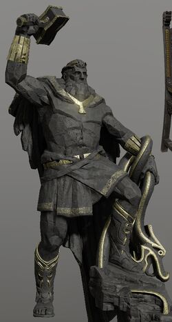 Statue of Odin : r/GodofWar