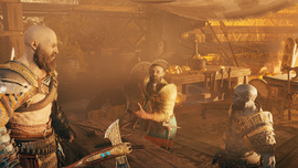 Kratos, Sindri y Brok