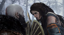 Freya contra Kratos en God of War Ragnarok