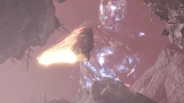 Ragnarök as he destroys Asgard.