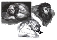 Hephaestus' face concepts