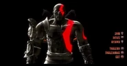 Fear Kratos in Mortal Kombat.