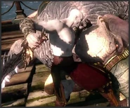 Kratos kills the elephantaur.jpg (30 KB) Elephantaur's demise