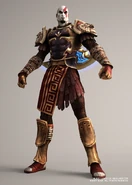 God Armor character model.