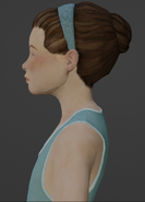 Calliope's Character Model in God of War: Ascension (Close-up)