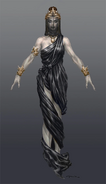 Persephone's corpse concept art.