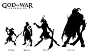 Satyr Silhouettes from God of War: Ascension