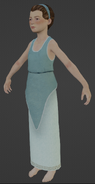 Calliope's Character Model in God of War: Ascension