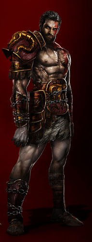 kratos as a human