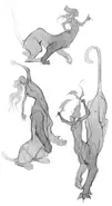 Concept art of Artemis Sphinx.