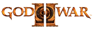 The English Logo of God of War II.