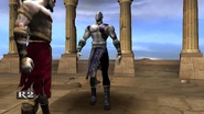 God of War character graveyard version