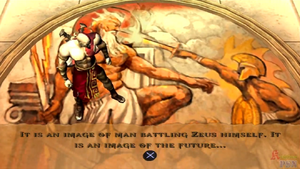 Prediction of Kratos' retaliation and the Second Titanomachy