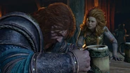 Thor and his daughter Thrúd