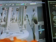 The fifth statue with others