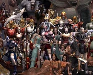 The Cast of God of War (2005).