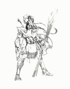 Kratos' Concept Drawing 4