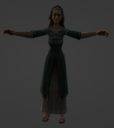 Lysandra's Character Model in God of War (2005)