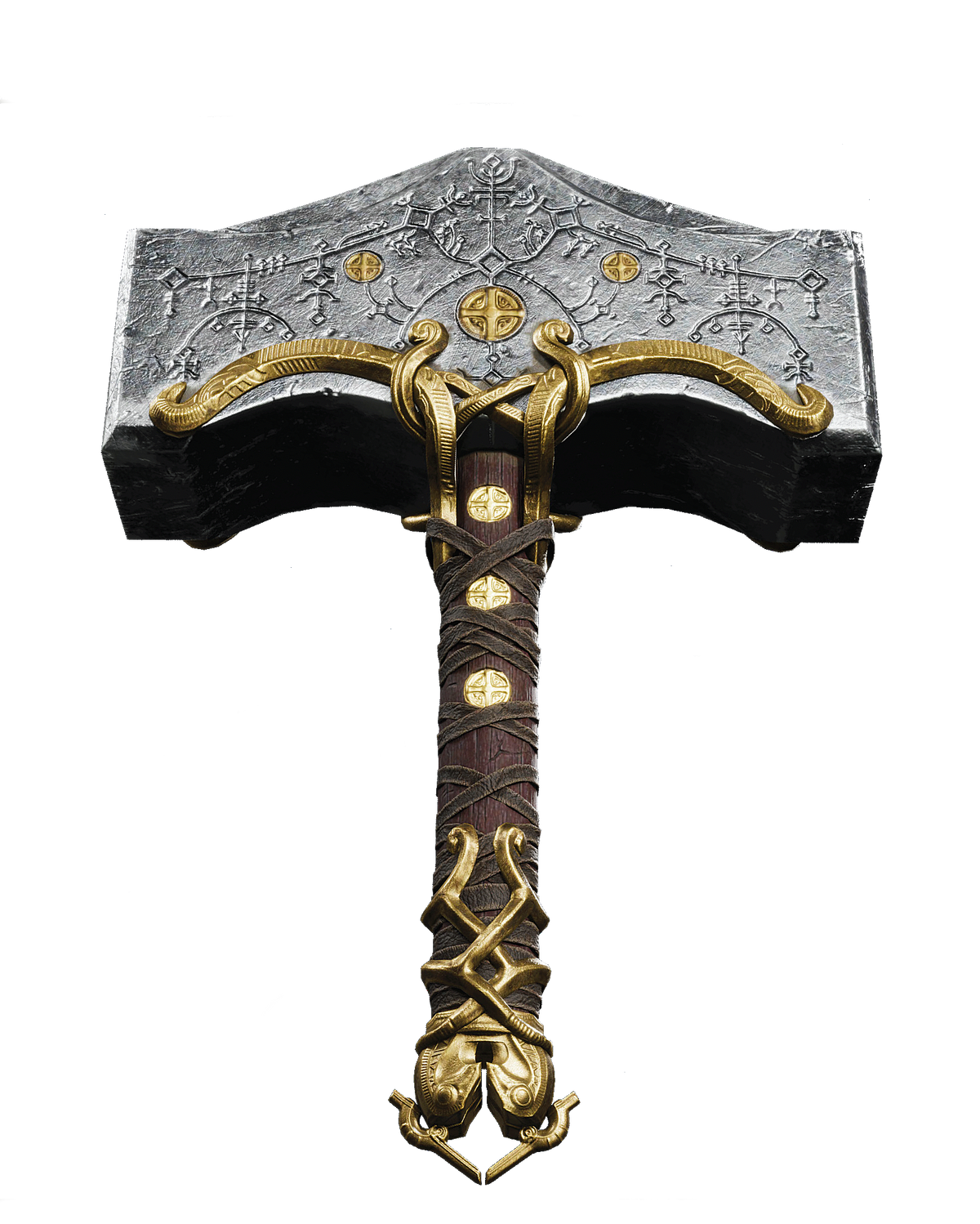 NEW VERSION Thor Mjolnir Hammer From God of War Ragnarok 