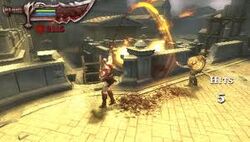 God of War Chains of Olympus, Save point #1 - The Gates Of Attica, PSP