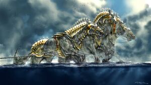 Steeds of Time concept art