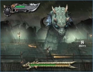 Battle with second Hydra