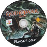 The European (PAL) Disc of God of War (2005).