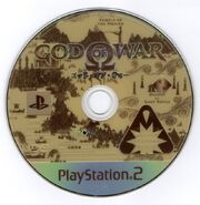 The Japanese (NTSC-J) Disc of God of War (2005).