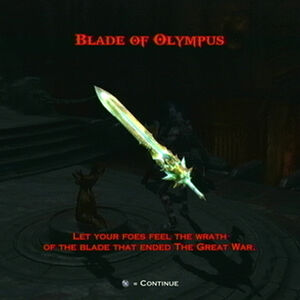 Blade Of Olympus God Of War Wiki Fandom