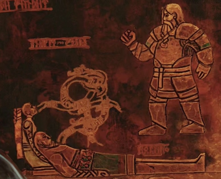 Heimdall death scene - God of War Ragnarok on Make a GIF