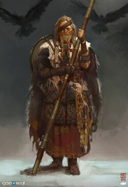 Odin (Wotan) the all-father, the ruler of the Aesir - god of