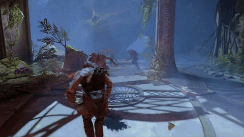 God Of War Powerful Kratos And Thor's Weapons GIF