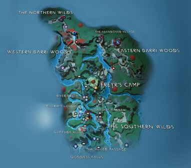 All Vanaheim Odin's Ravens Locations God of War Ragnarok 