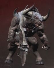 god of war minotaur