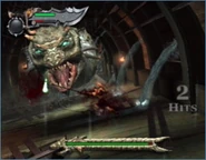 Battle with first Hydra