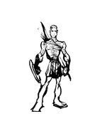 Kratos' Concept Drawing 8
