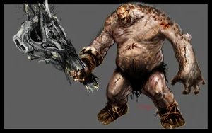 Arte conceptual de un Cíclope Demente.