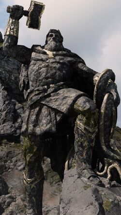 Could this be a statue of Odin? : r/GodofWar